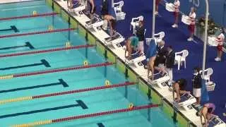 McClellan at World University Games: 100 BR semifinals