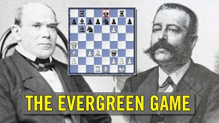 The Evergreen Game | Adolf Anderssen vs Jean Dufresne