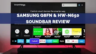 Samsung Q8FN & HW-N650 Soundbar// "Your" QLED  Entertainment combo