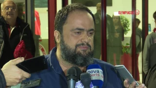 Δηλώσεις κ. Βαγγέλη Μαρινάκη / Mr. Evangelos Marinakis' statement