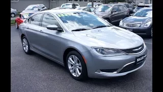 *SOLD* 2015 Chrysler 200 Limited Walkaround, Start up, Tour and Overview