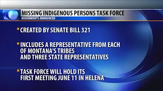 Montana Missing Indigenous Person task force holds first meeting
