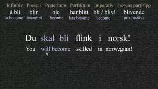 The difference between "å bli" and "å være" Norwegian Language: Bokmål