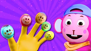 Learn Colors With Finger Family Song + Balloon Finger Family | Hindi Rhymes By @AccheBacheChannel