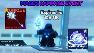 (blade ball) all mage’s rampage event rewards