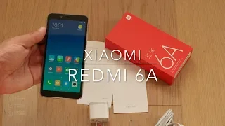 Xiaomi Redmi 6a unboxing