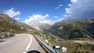 Switzerland on Street Triple RS - Furkapass & Hotel Belvedere