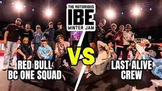 Red Bull BC One Squad vs. Last Alive Crew | FINAL Crew Battle | IBE Winter Jam 2021