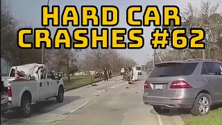 HARD CAR CRASHES | WRECKED CARS | FATAL ACCIDENT | CREEPY CAR CRASHES - COMPILATION #62