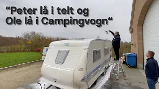 Vask af Campingvogn - Grundigt vask, fjernelse af alger samt polering af glas