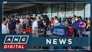 LOOK: Long lines at NAIA as airlines resume ops | ANC