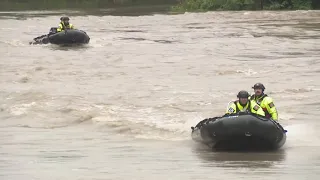 Texas flooding team coverage: High water rescues in Walker County north of Houston