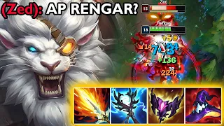 FULL AP RENGAR DELETES EVERY ONE!