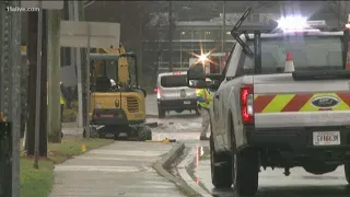 Decatur water main break causing traffic headaches