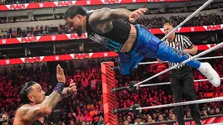 Jey Uso Vs Damian Priest Parte 1 - WWE RAW 23 de Octubre 2023 Español Latino