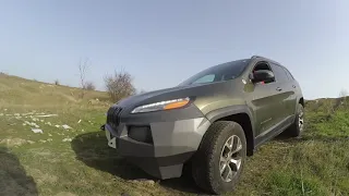 Jeep Cherokee kl trailhawk тест на бездорожье