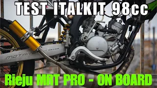 ON BOARD - Rieju MRT Pro italkit 98cc AM6 - new look #JF03 project