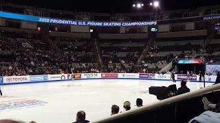 Pairs SP Warm up