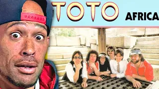FIRST time SEEING - TOTO - AFRICA music video !!