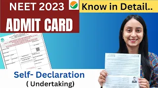 NEET 2023 Admit Card | Complete Details and NTA Guidelines #neet2023 #neet #update