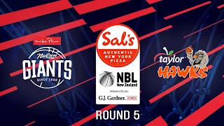 Nelson Giants v Hawkes Bay Hawks | Full Basketball Game | NZNBL 2022