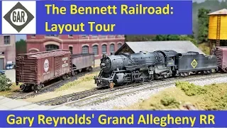 Layout Tour:  Gary Reynolds' Grand Allegheny Railroad