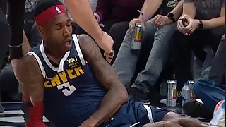 SCARY INJURY: Will Barton BLACKED OUT after running into Jusuf Nurkic