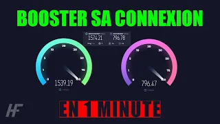 🚀Comment Améliorer sa Connexion Internet sur PC en 1MIN !