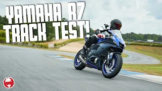 The 2022 Yamaha R7 is HERE! Track TEST!!