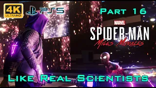 Like Real Scientists 🕷 Miles Morales Walkthrough Part 16