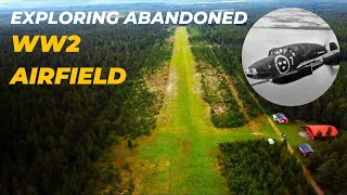 Abandoned WW2 Airfield - Found Bunkers - Exploring Sweden