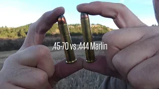 .45-70 vs. .444 Marlin