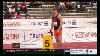 Men's 4x400m Relay College Final (2024 Texas Relays)