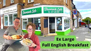 Ex Large Full English Breakfast at The Shamrock Café Bebington