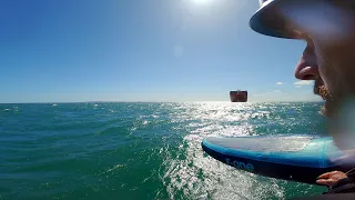 Wingfoiling around Robben Island