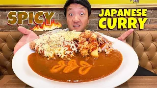 Spicy MONSTER CURRY CHALLENGE 🥵 & Japanese Ramen vs. Chinese Ramen in Singapore