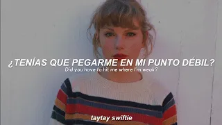 taylor swift - bad blood (taylor's version) (traducida al español + lyrics)