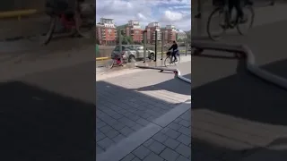 Electric skateboard crash #funny #fyp #crash #fast #roadrash #pain #skateboarding