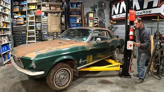 $2500 "BARN FIND" 1967 Mustang!  WILL IT RUN and DRIVE?  NNKH