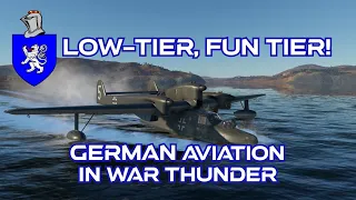 Low Tier Fun Tier! War Thunder Rank 1 Aviation, German Tech Tree