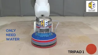 How polish marble floor in just 3 Step