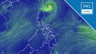 Tropical storm Goring further intensifies; Signal no. 1 still up in 4 areas