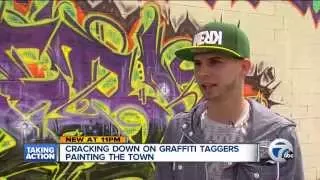 Detroit Films/ Graffiti on Local News | "Cracking