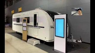 ADRIA ALPINA 663 HT LUXURY CARAVAN ALL NEW MODEL 2020 CAMPER WALKAROUND AND INTERIOR