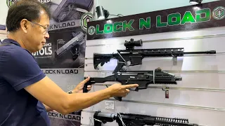 The best 2023 Gun Show Manila Firearms latest sub machine guns,  airsoft compact pistols reloaded