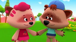 Мультик 🐻  МиМиМишки - Любимые серии Сони и Сани 🦝🤝🏻🦝 Сборник серий про брата и сестру