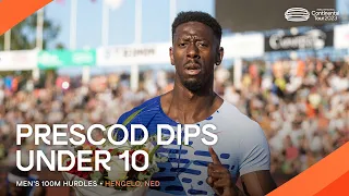 Prescod claims 100m in Hengelo | Continental Tour Gold 2023