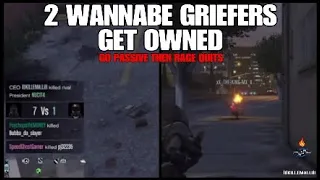 2v1 against gta5 wannabe tryhard griefers