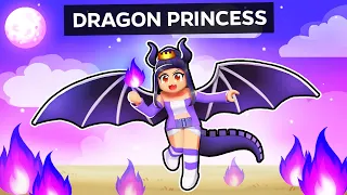 Playing as the DRAGON PRINCESS In Roblox!