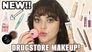 NEW Drugstore Makeup Haul and Try on!